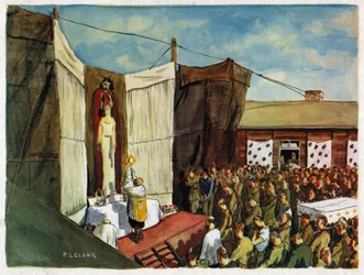 Camp de prisonniers en Allemagne